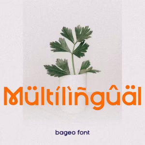 فونت Bageo - تصویر 3