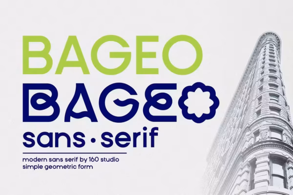 Bageo فونت Bageo