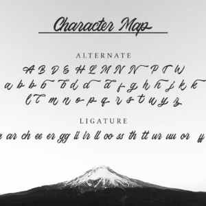 فونت اسکریپت مدرن Northing - تصویر 6